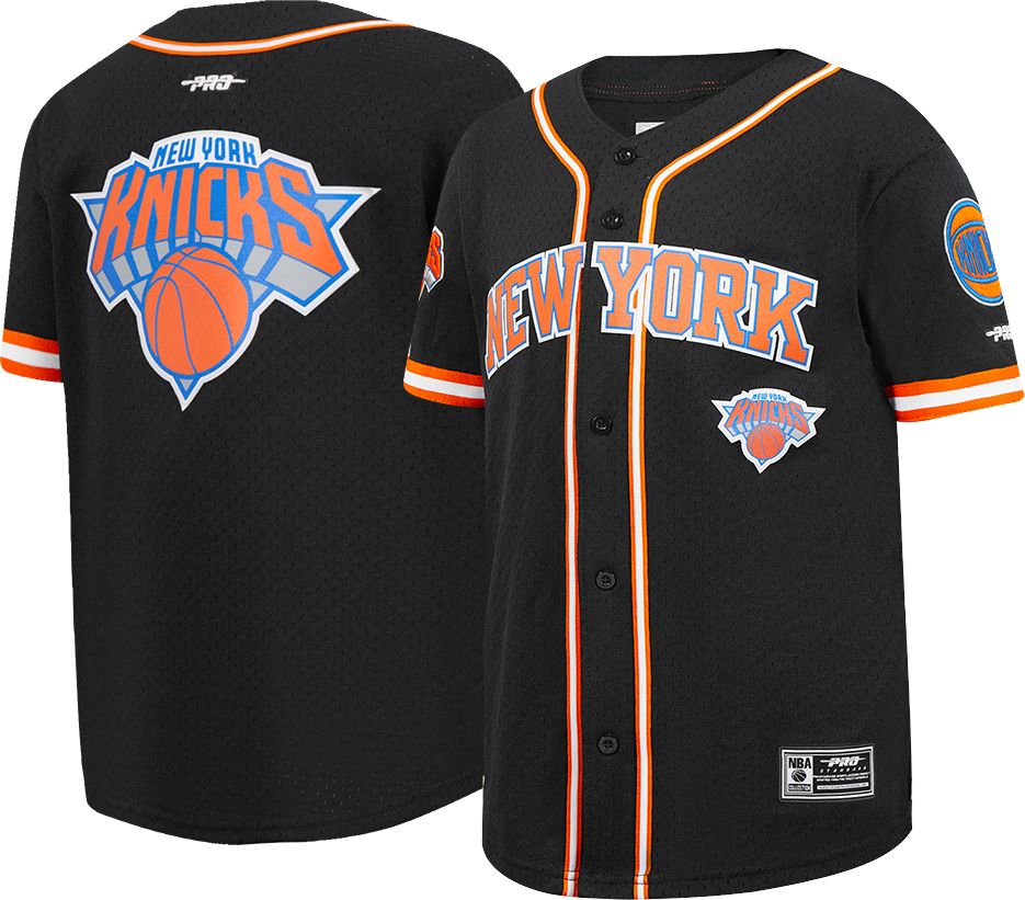 Pro Standard Youth New York Knicks Classic Mesh Button Down Shirt