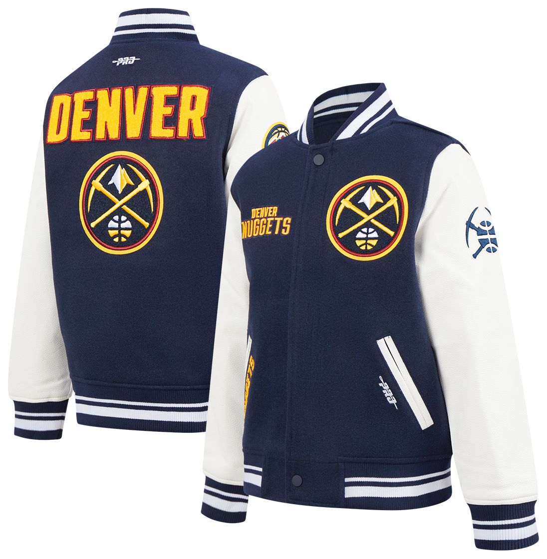 Pro Standard Denver Nuggets Retro Classics Varsity Jacket