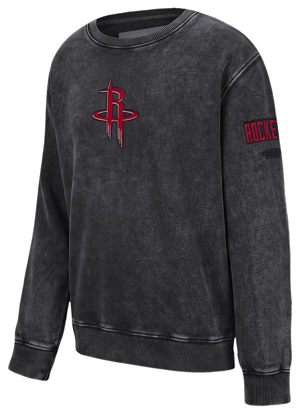 Pro Standard Youth Houston Rockets Washed Classic Crewneck Sweatshirt
