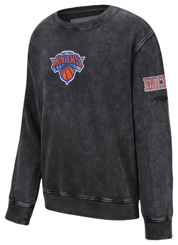 Pro Standard Youth New York Knicks Washed Classic Crewneck Sweatshirt