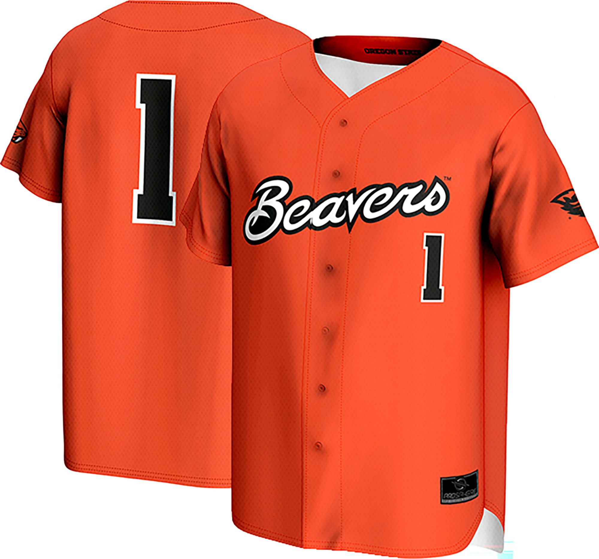 ProSphere Youth Oregon State Beavers Orange Baseball Jersey