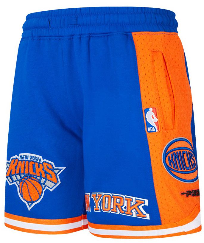 Pro Standard Youth New York Knicks Blue Retro Classic Fleece 2.0 Shorts