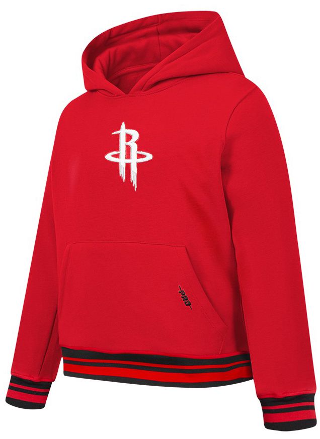 Pro Standard Youth Houston Rockets Red Fleece Pullover Hoodie