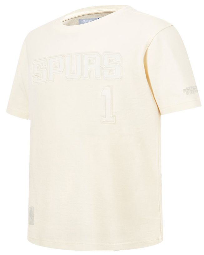 Pro Standard Youth San Antonio Spurs Eggshell Victor Wembanyama #1 T-Shirt