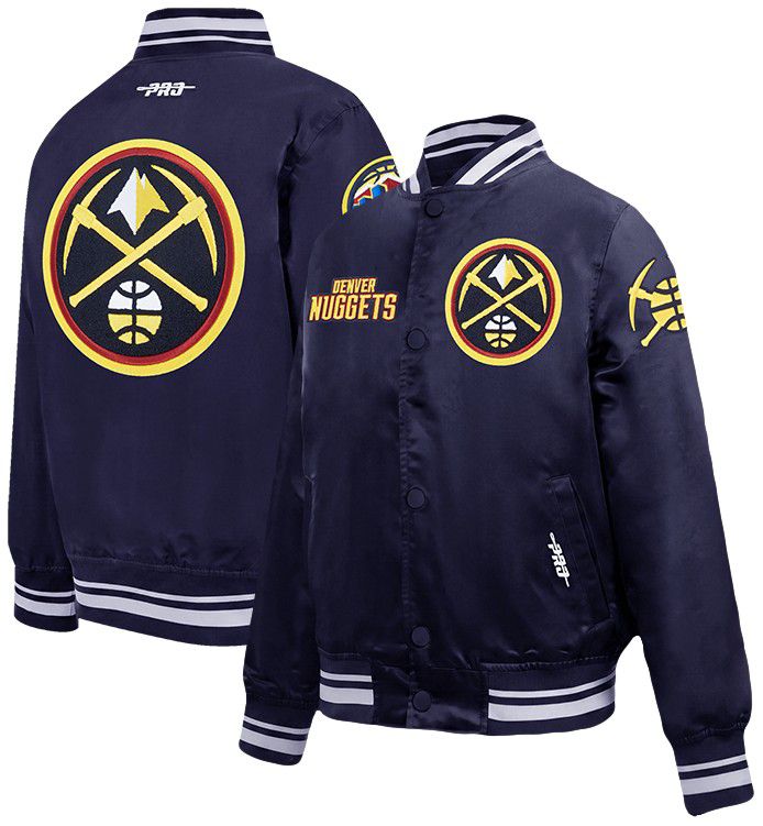 Pro Standard Youth Denver Nuggets Retro Classics Satin Jacket