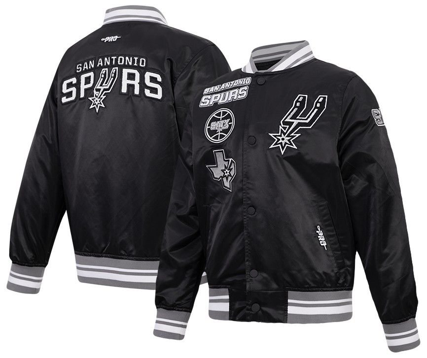 Pro Standard Youth San Antonio Spurs Retro Classics Satin Jacket
