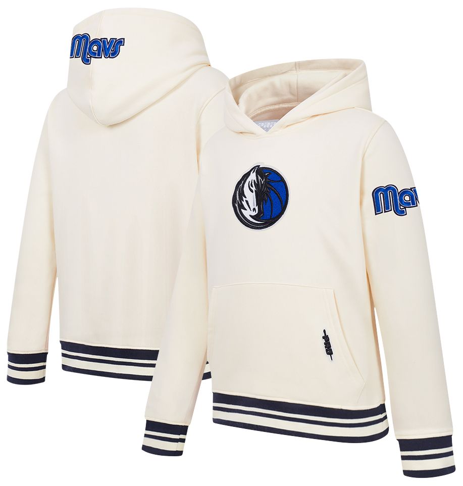 Pro Standard Youth Dallas Mavericks Retro Classic Ribbed Hoodie
