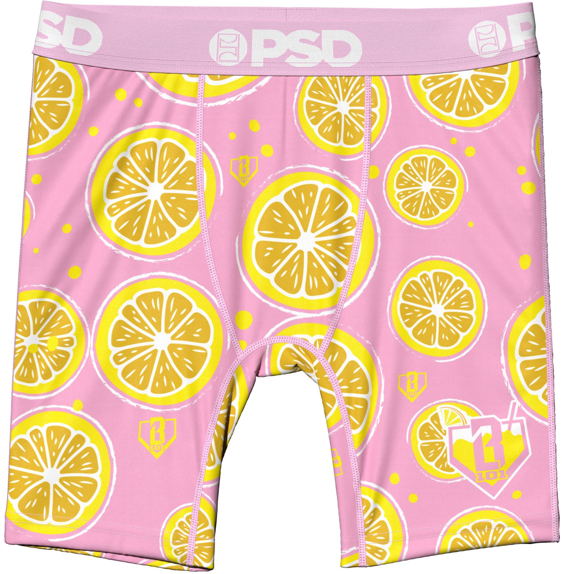 PSD Underwear x Baseball Lifestyle 101 Boys' Pink Lemonade Boxer Briefs