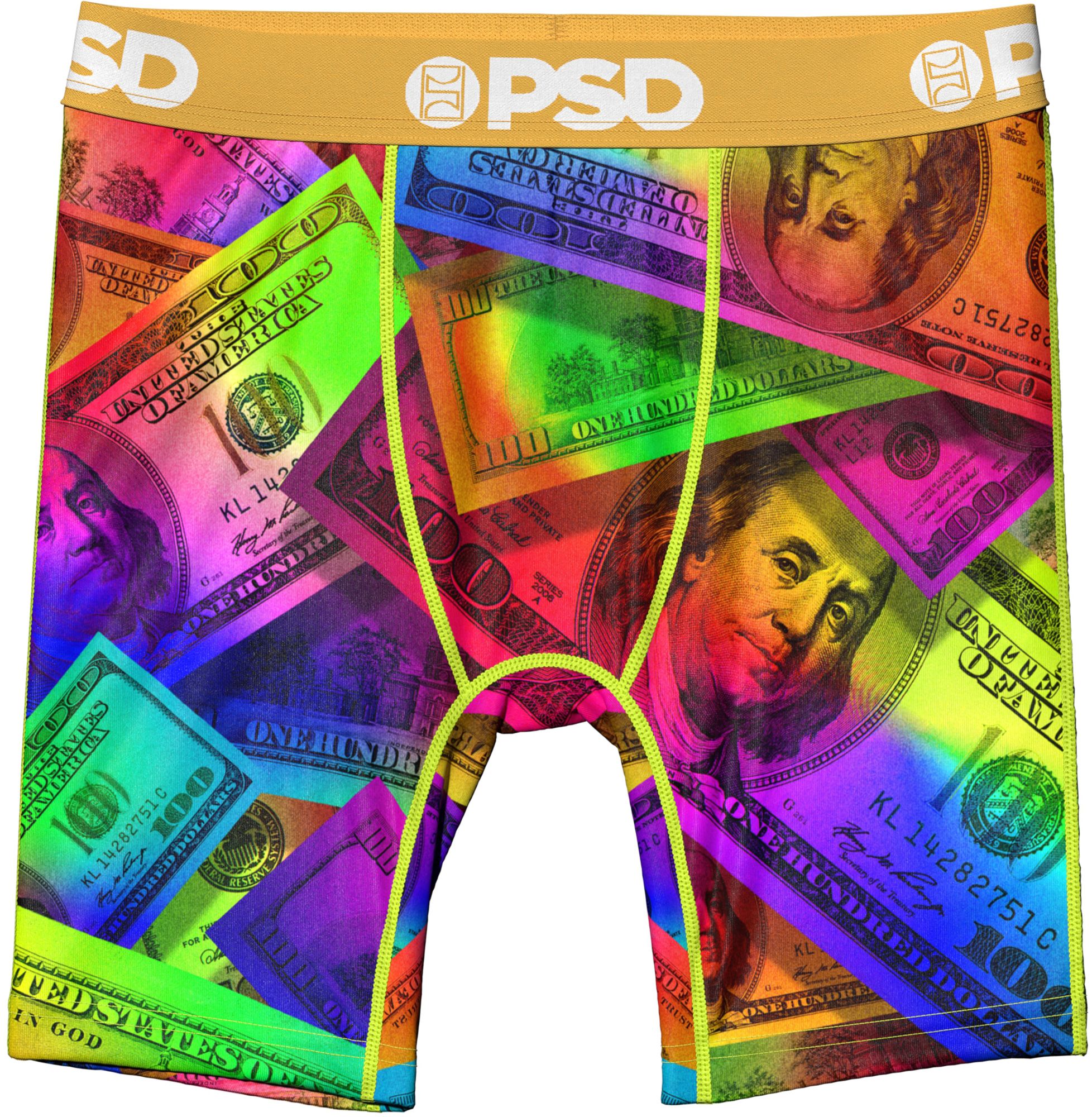 PSD Underwear Boys' Rainbow Riches Boxer Briefs