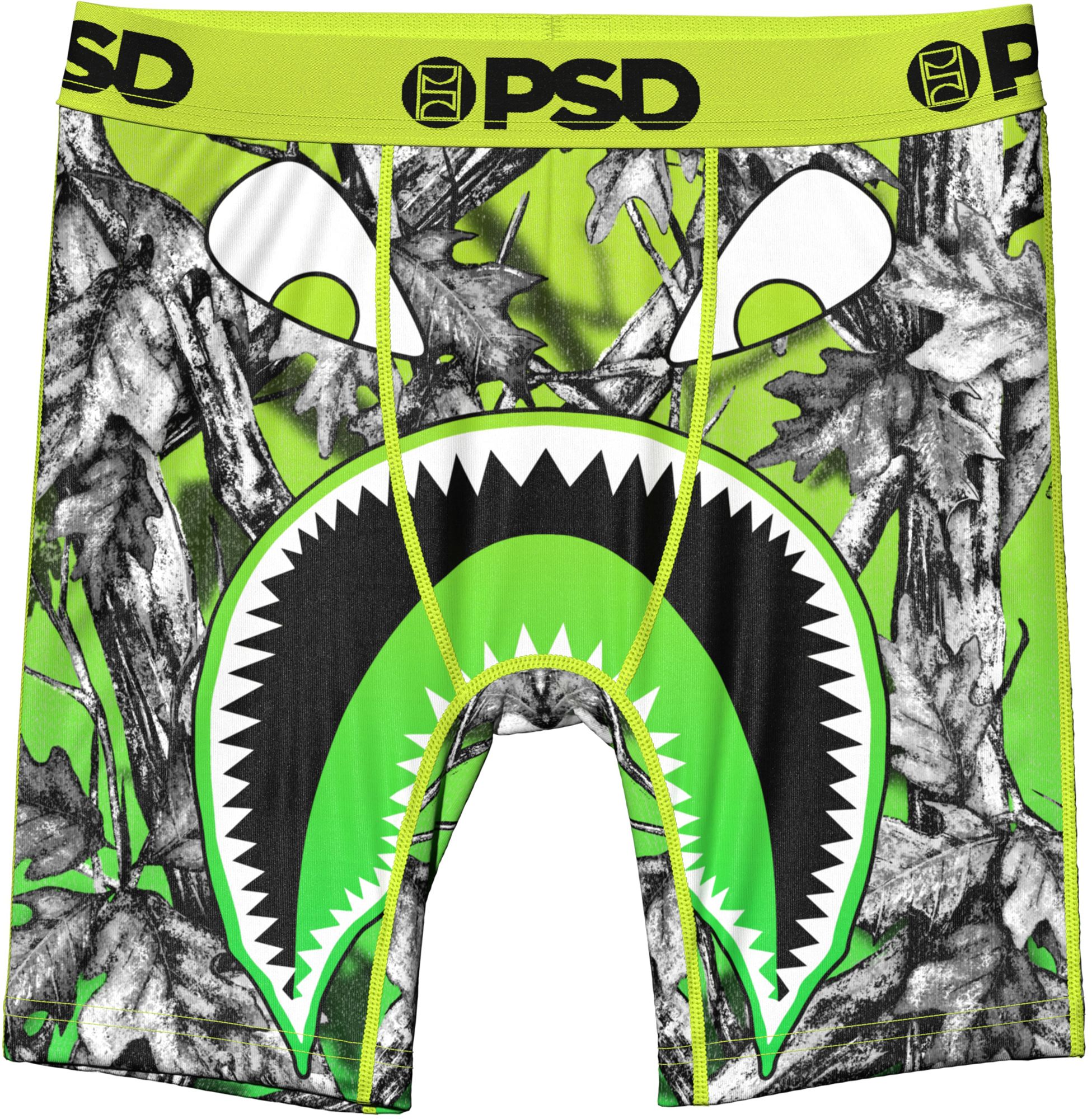 PSD Underwear Boys' Warface Neon Country Boxer Briefs