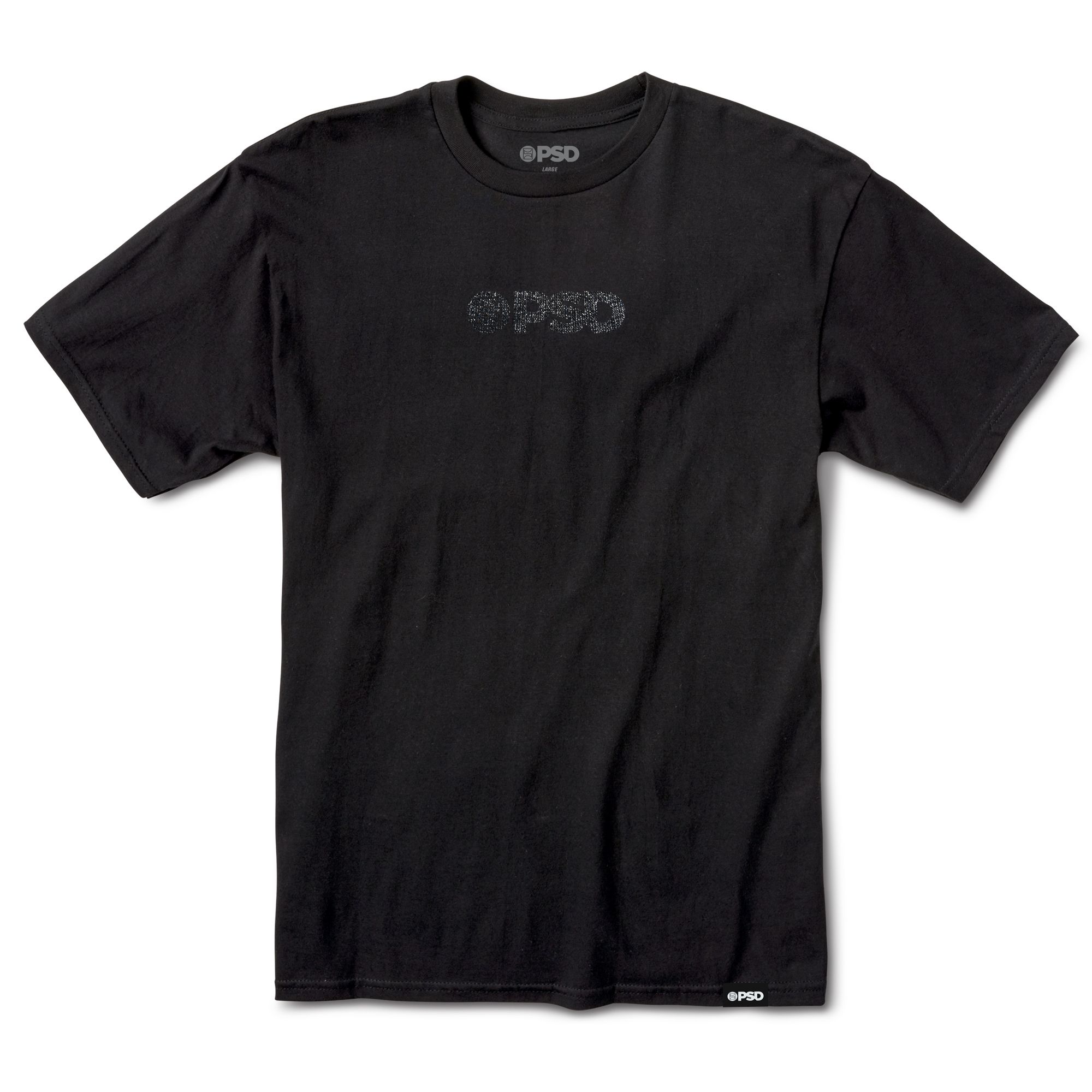 PSD Men's Logo Tee - Black Ice