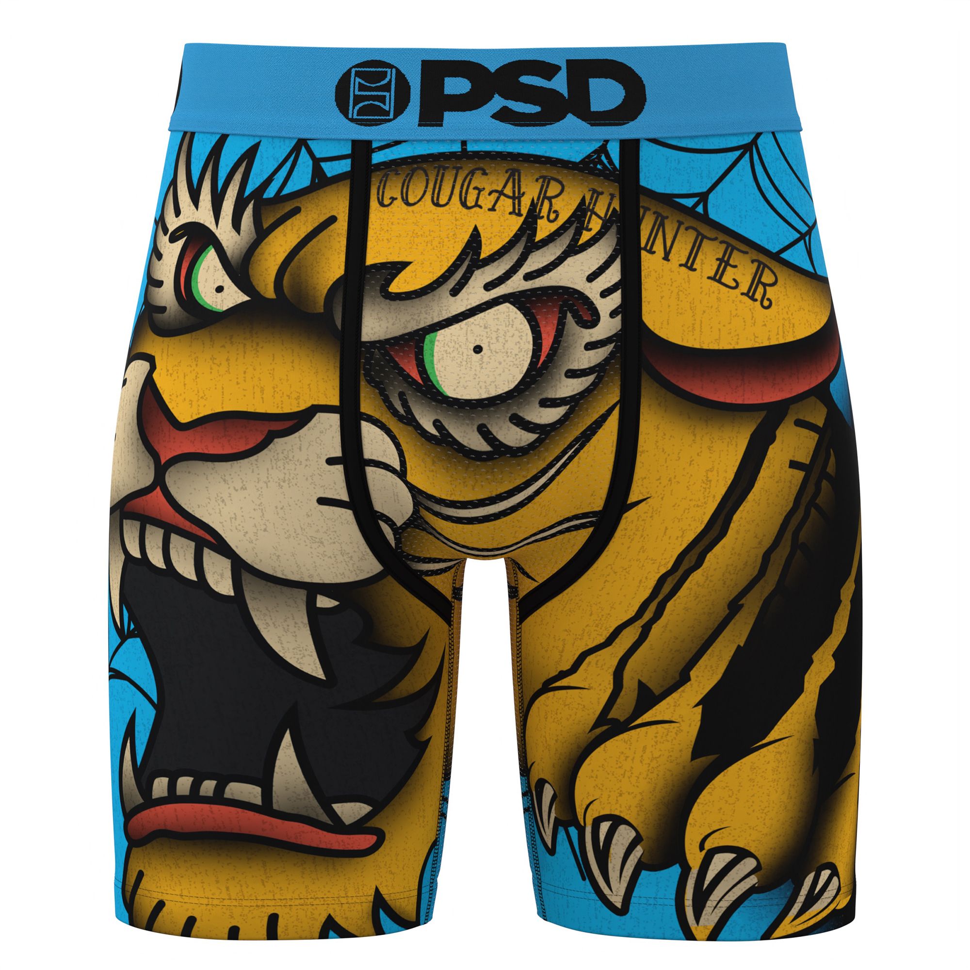 PSD Underwear Men's Cougar Boxer Briefs