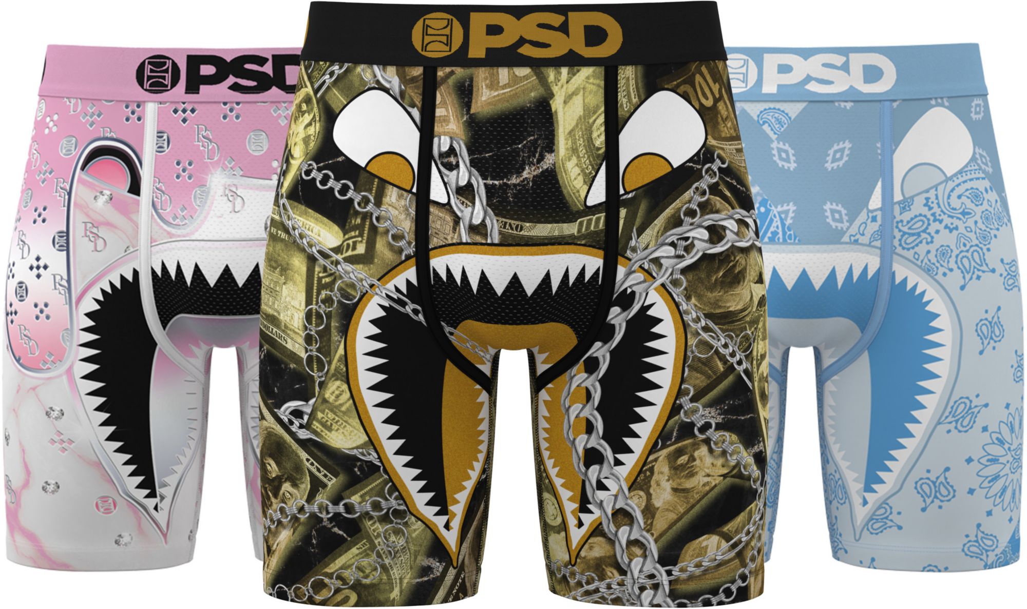 PSD Men's Warface Stacked - 3 Pack