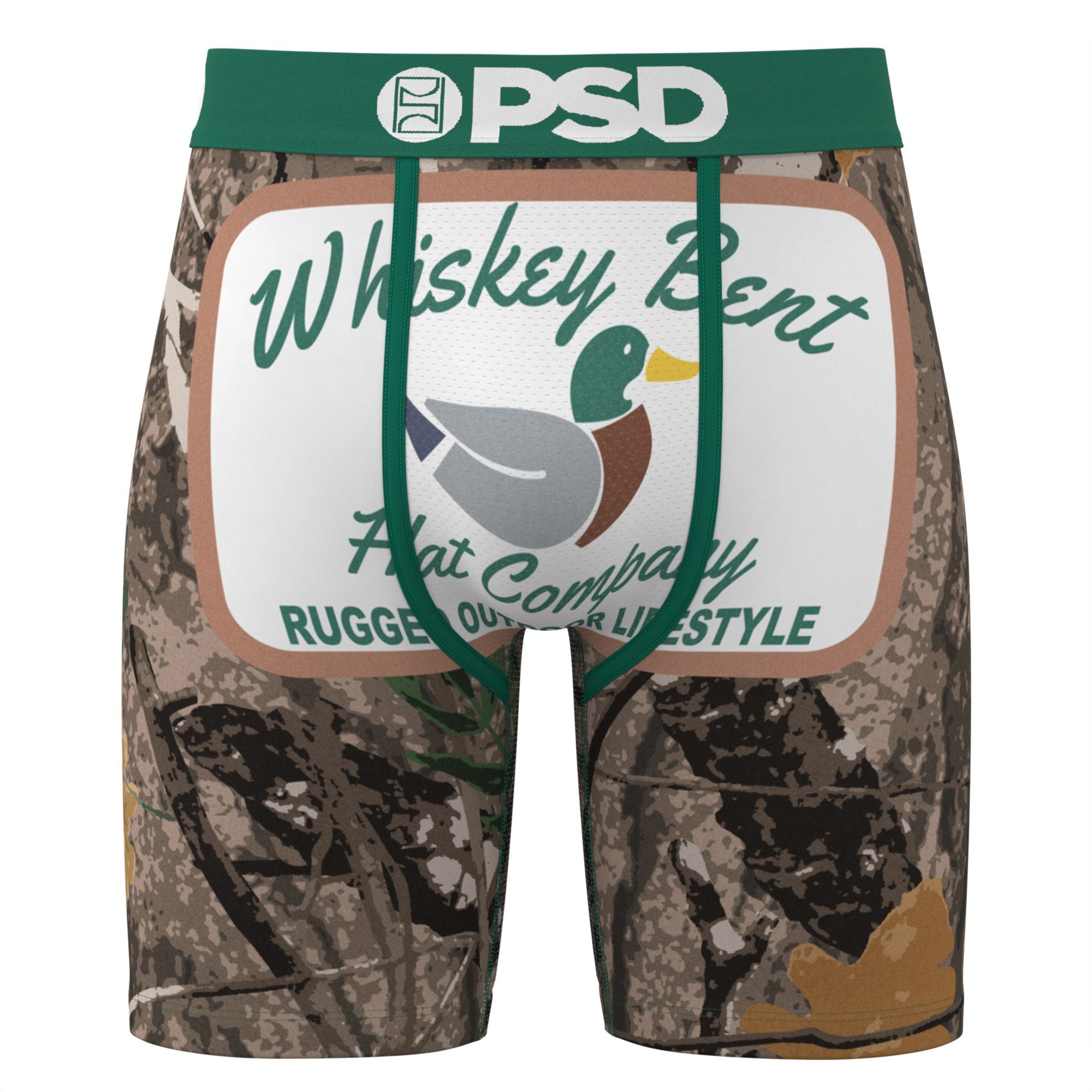 PSD Underwear Men's Whiskey Bent Lifestyle Boxer Briefs