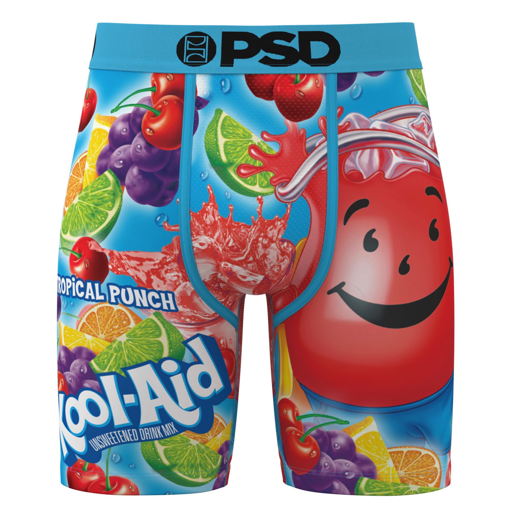 PSD Underwear Men's Kool Aid Tropical Boxer Briefs Punch