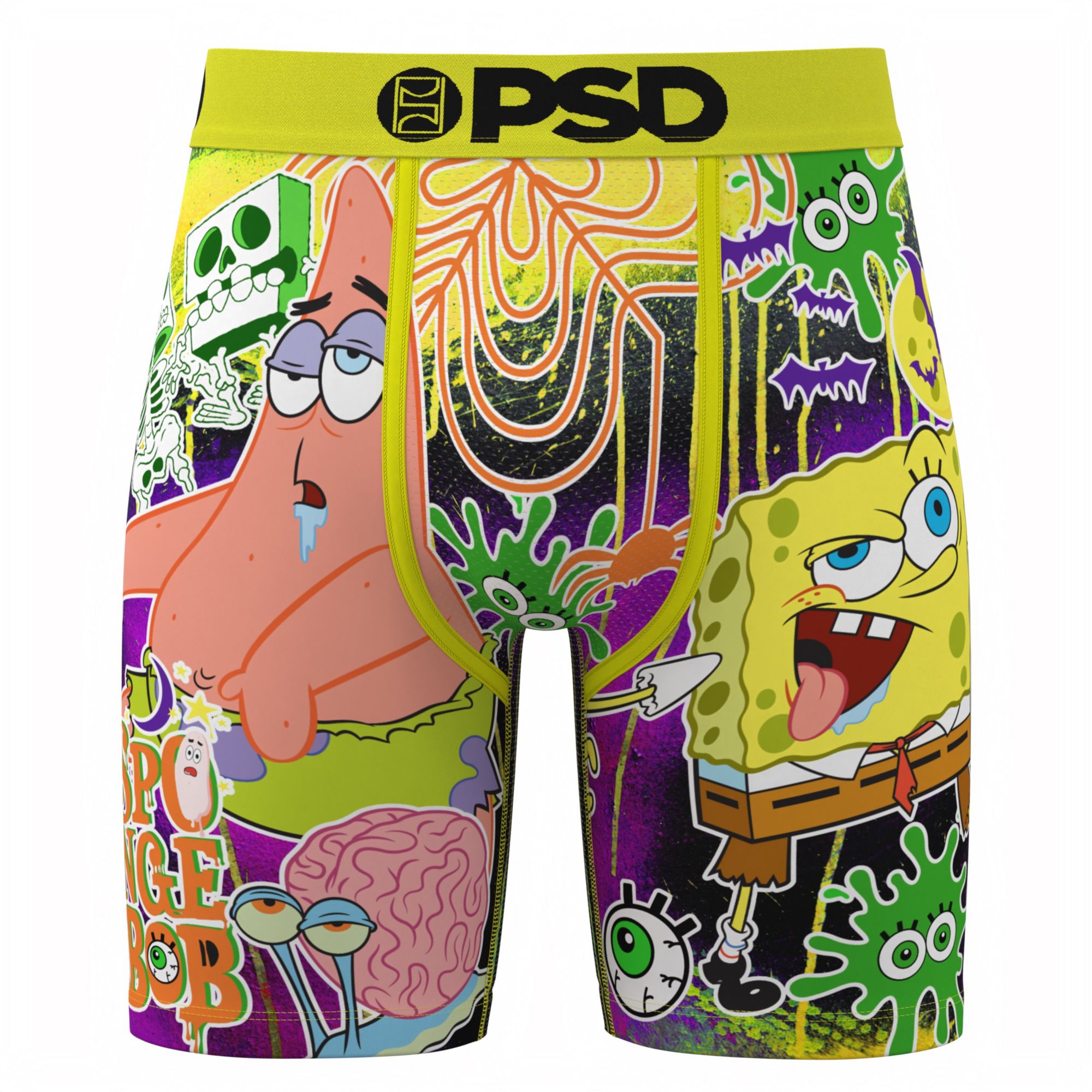 PSD Underwear Men's SpongeBob SquarePants Fright Fest