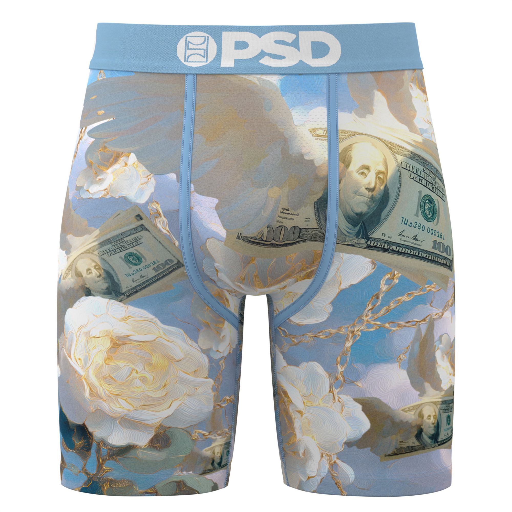 PSD Underwear Men's Holy Dolla Boxer Briefs