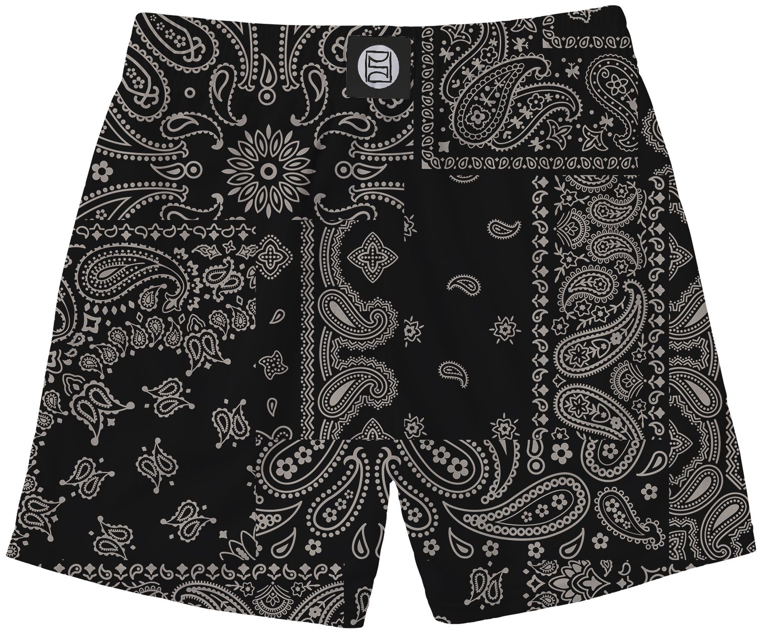 PSD Men's Khaki Paisley Active Short