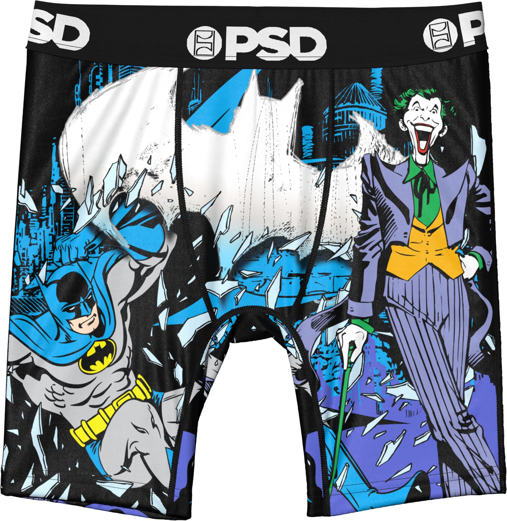 PSD Underwear Boys' Batman And Joker Boxer Briefs