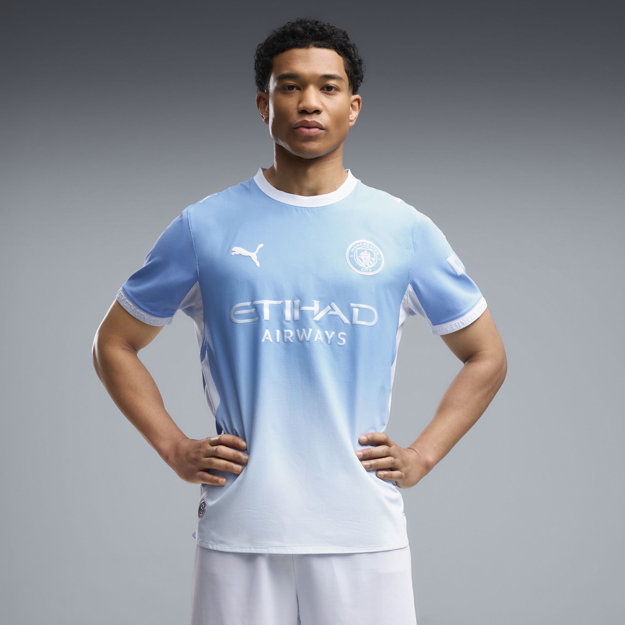 PUMA Adult Manchester City Light Blue 2026 Home Authentic Jersey