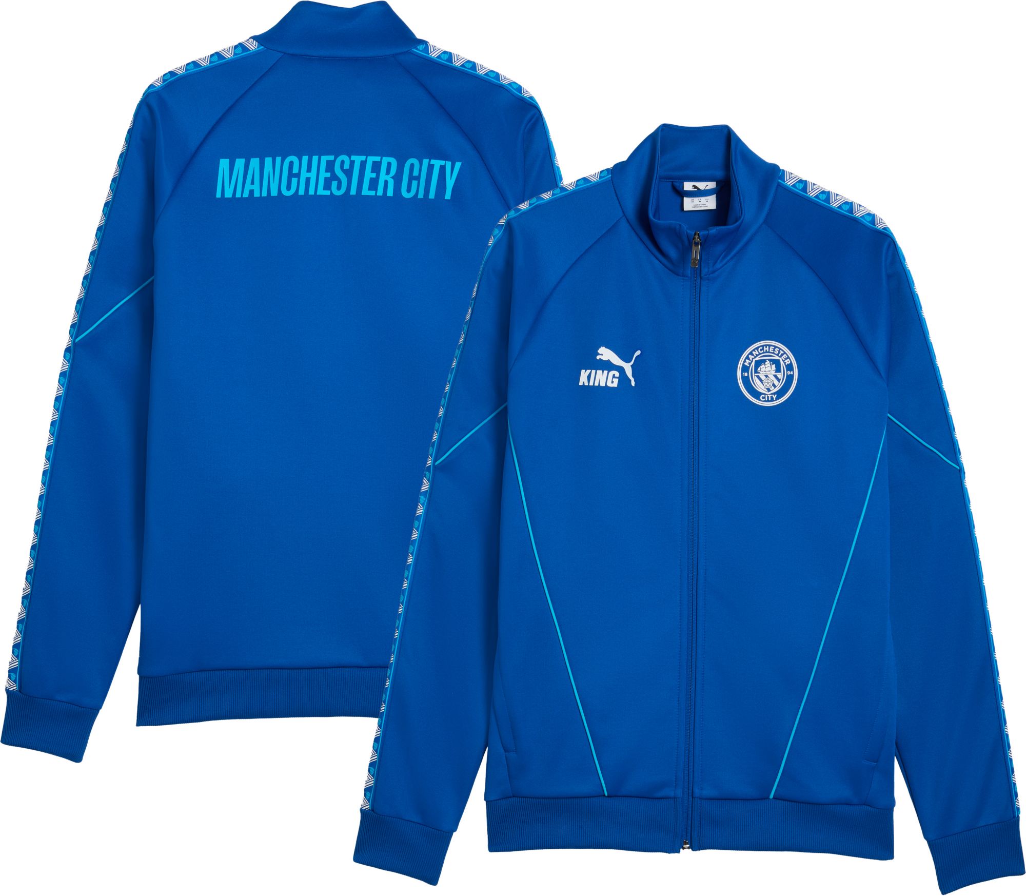 PUMA Adult Manchester City Blue 2026 Anthem Jacket