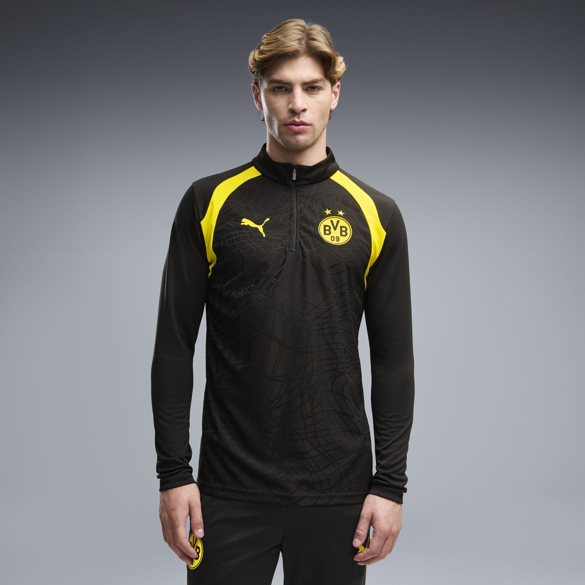 PUMA Adult Borussia Dortmund 2026 Training 1/4 Zip Pullover