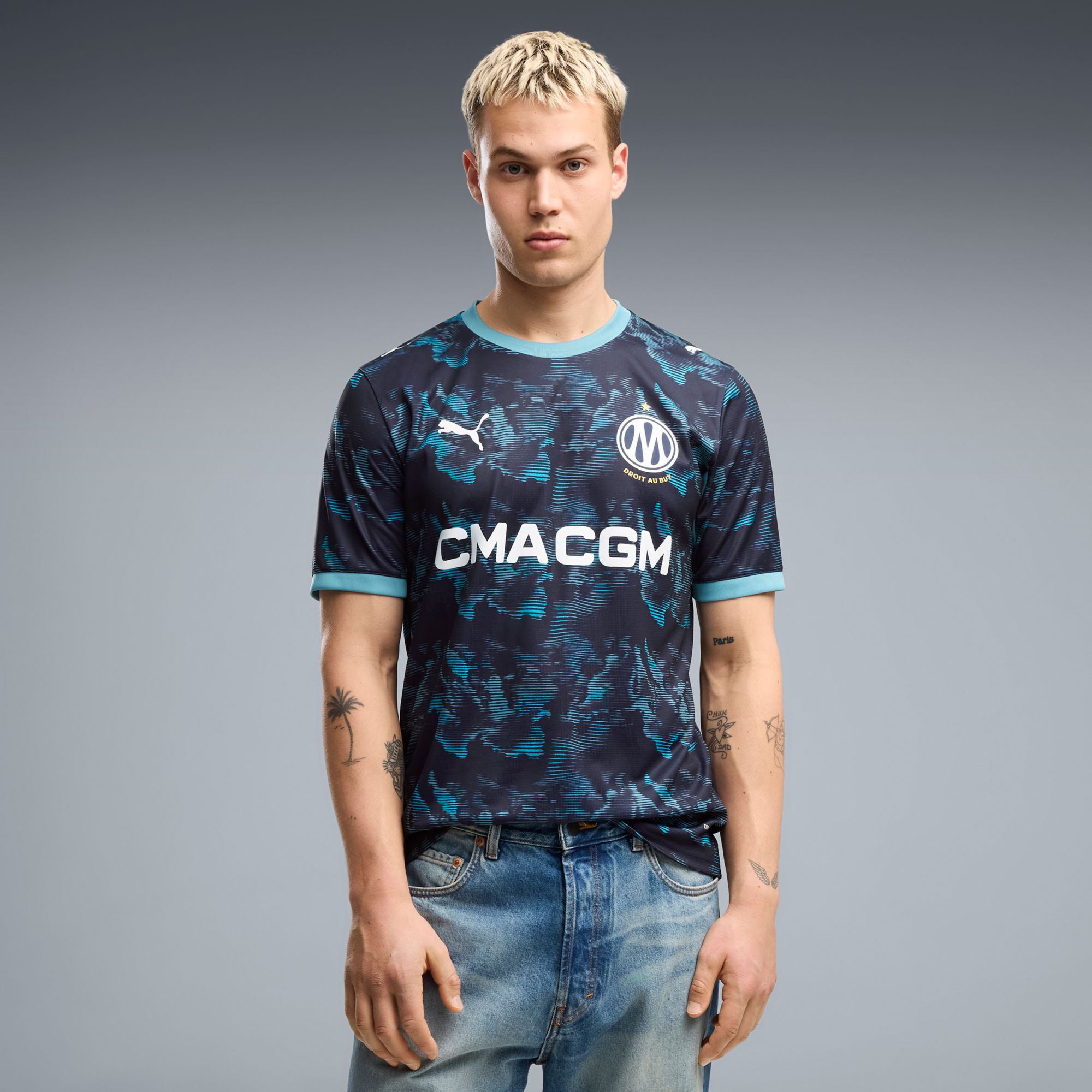 PUMA Adult Olympique Marseille 2026 Away Replica Jersey