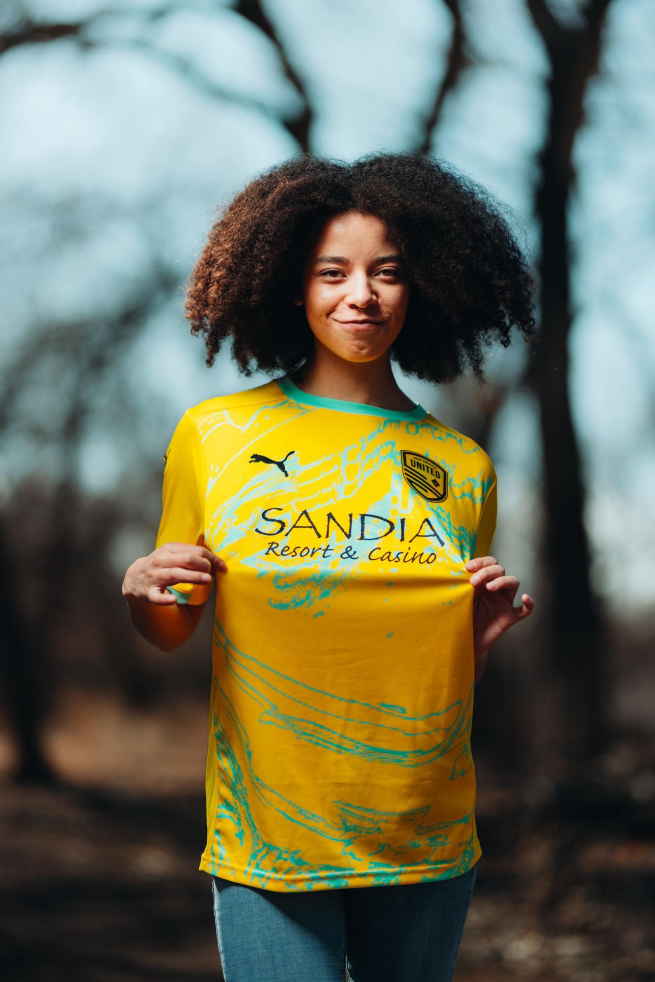 PUMA Adult New Mexico United Yellow Away Jersey