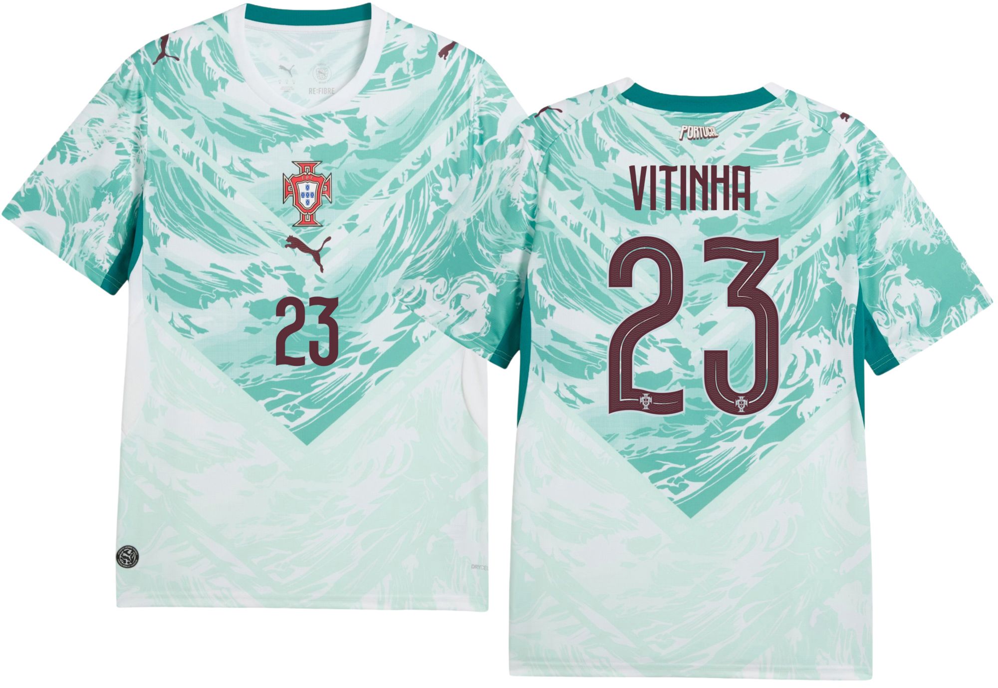 PUMA Adult Portugal Vitinha #23 2026 Away Replica Jersey