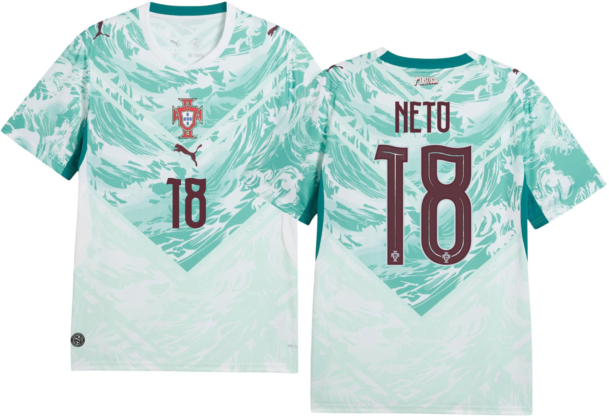 PUMA Adult Portugal Pedro Neto #18 2026 Away Replica Jersey