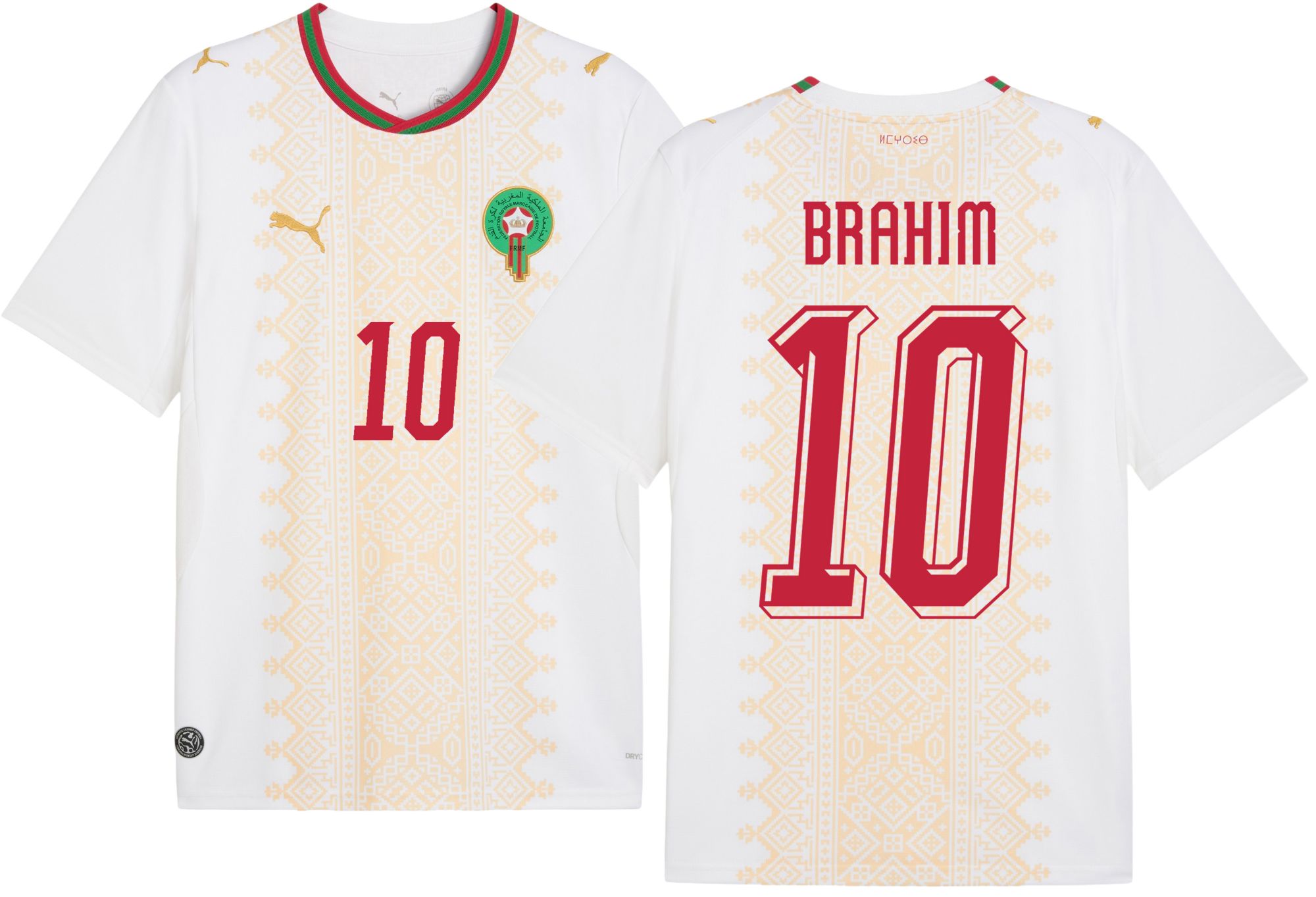 PUMA Adult Morocco Brahim Díaz #10 2026 Away Replica Jersey