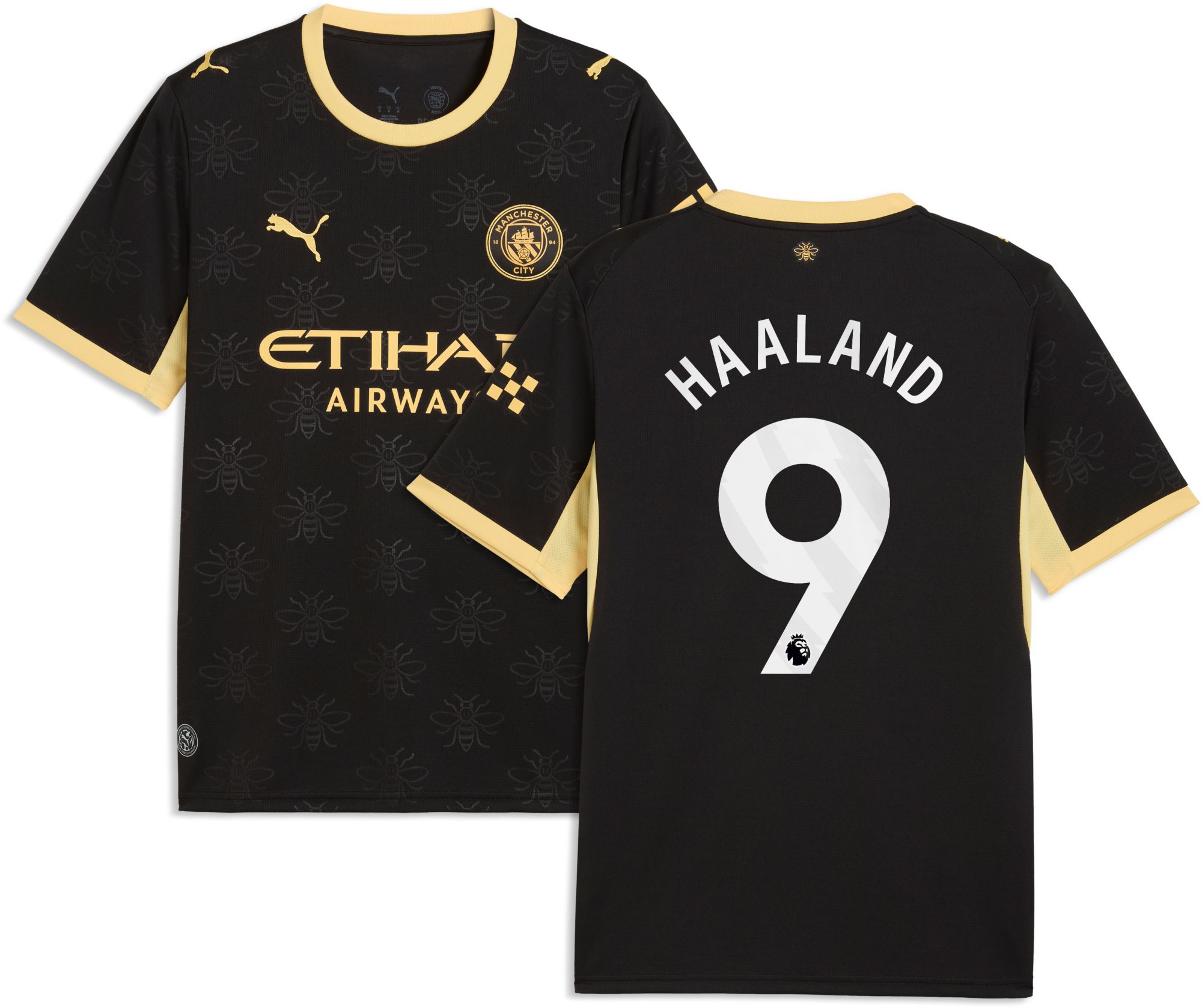 PUMA Adult Manchester City Erling Haaland 2026 Away Replica Jersey