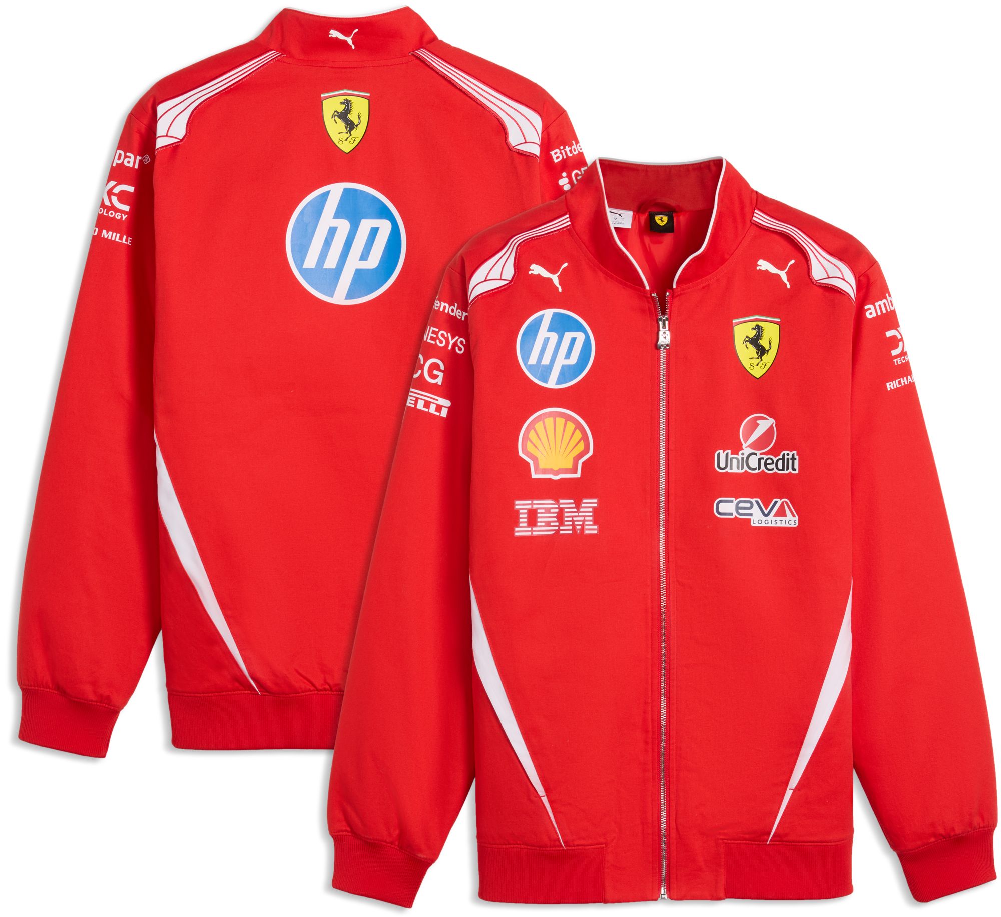 PUMA Adult F1 Ferrari Red Racing Jacket