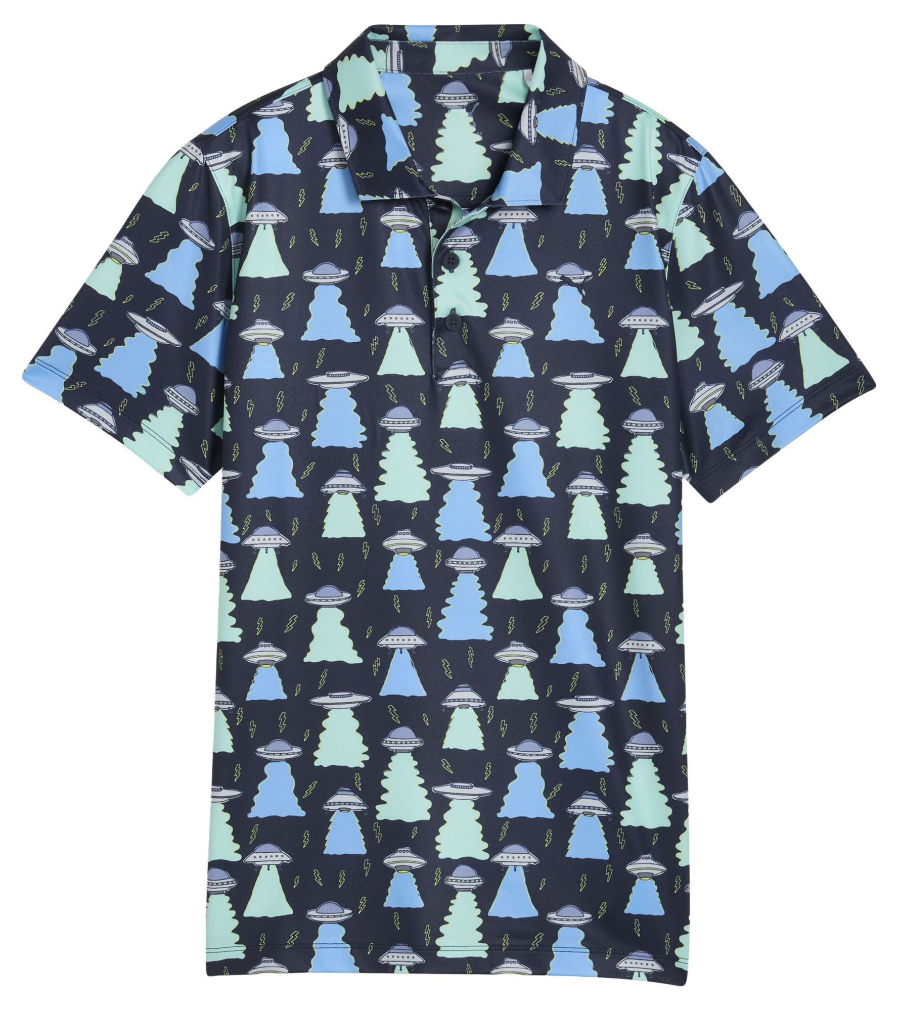 PUMA Boys' MATTR UFO Golf Polo