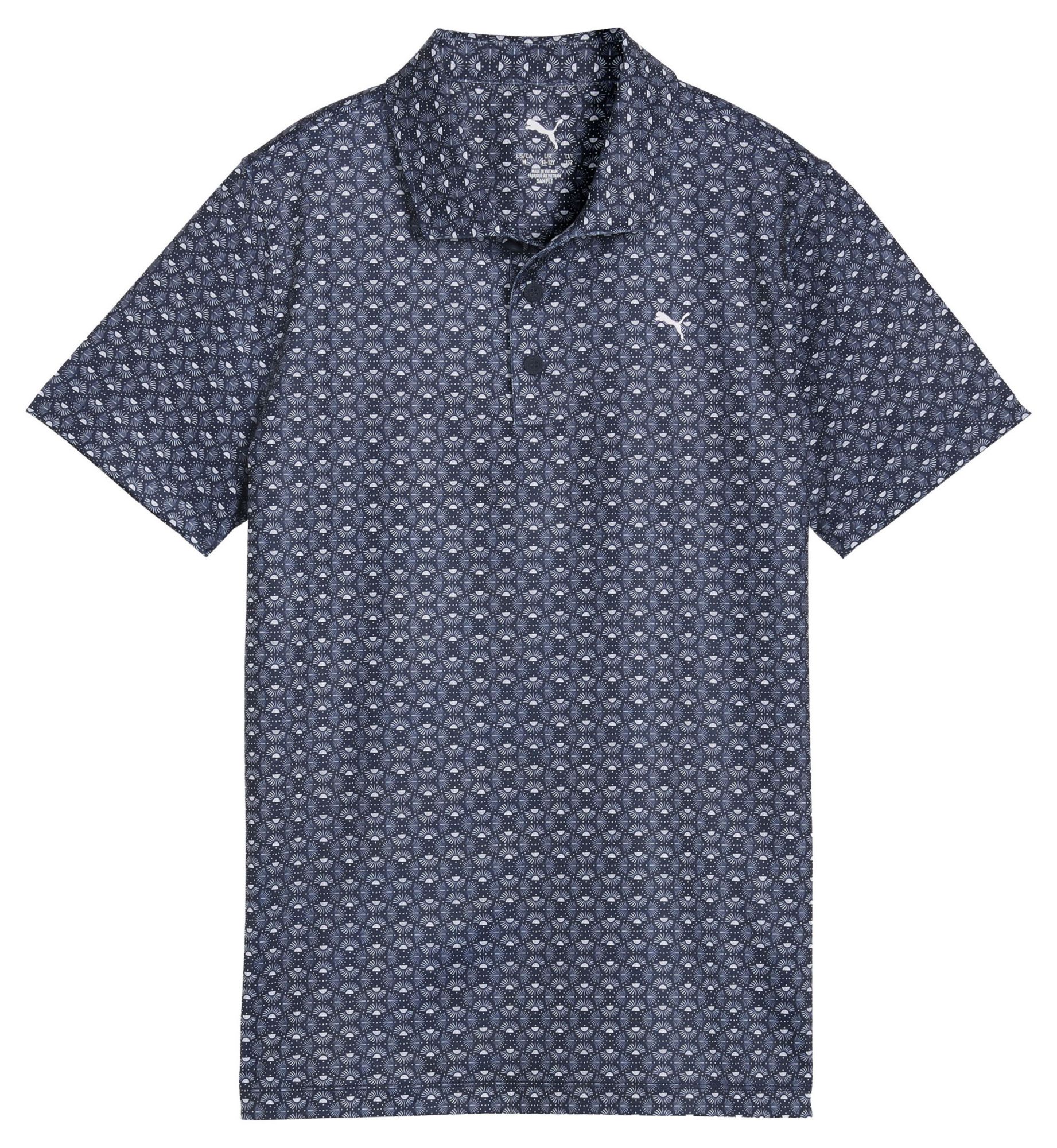 PUMA Boys' MATTR Scallop Golf Polo