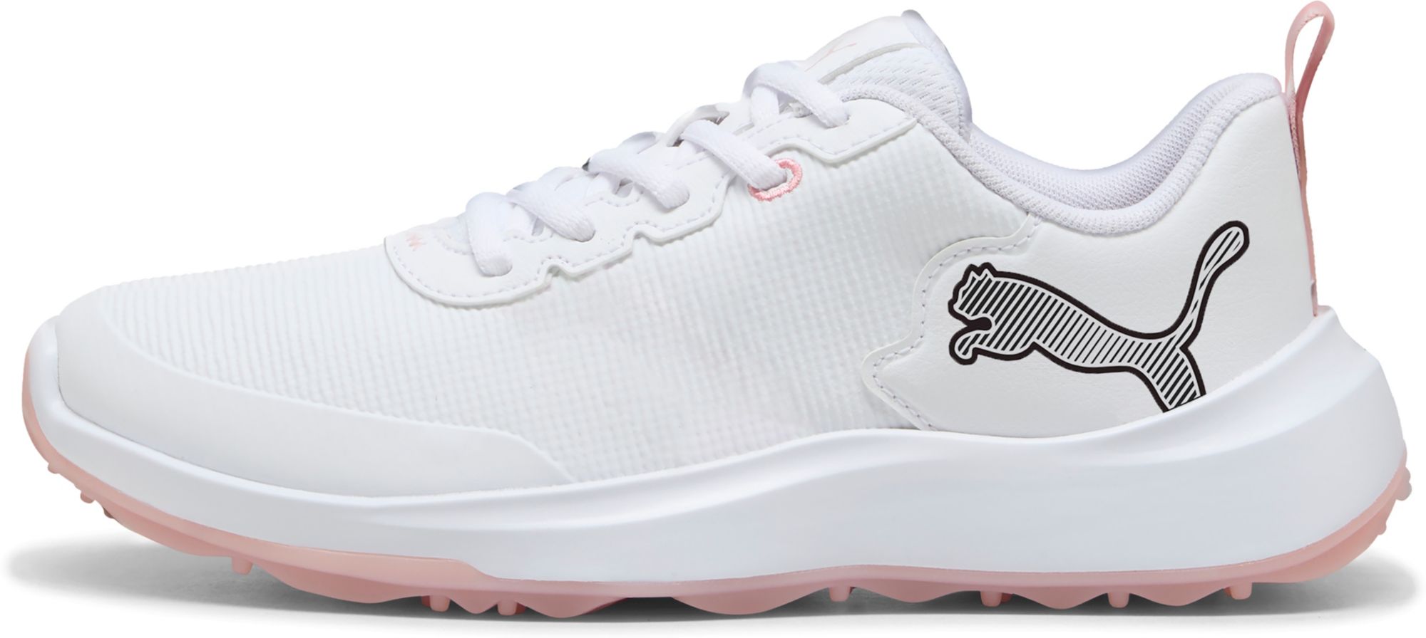 PUMA Youth Gruve Sport Spikeless Golf Shoes - White