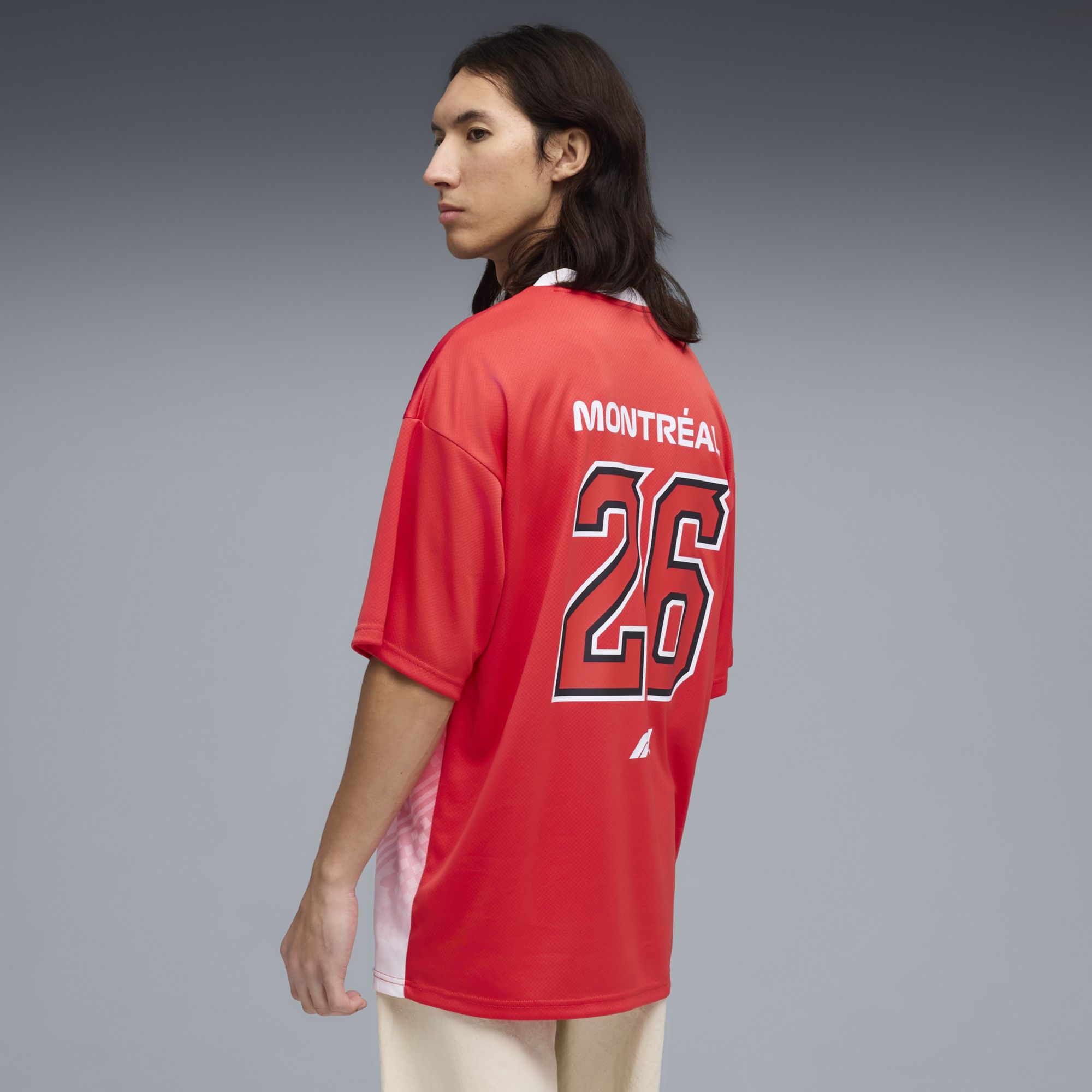 PUMA Men's Formula 1 Red Canada Race Jersey
