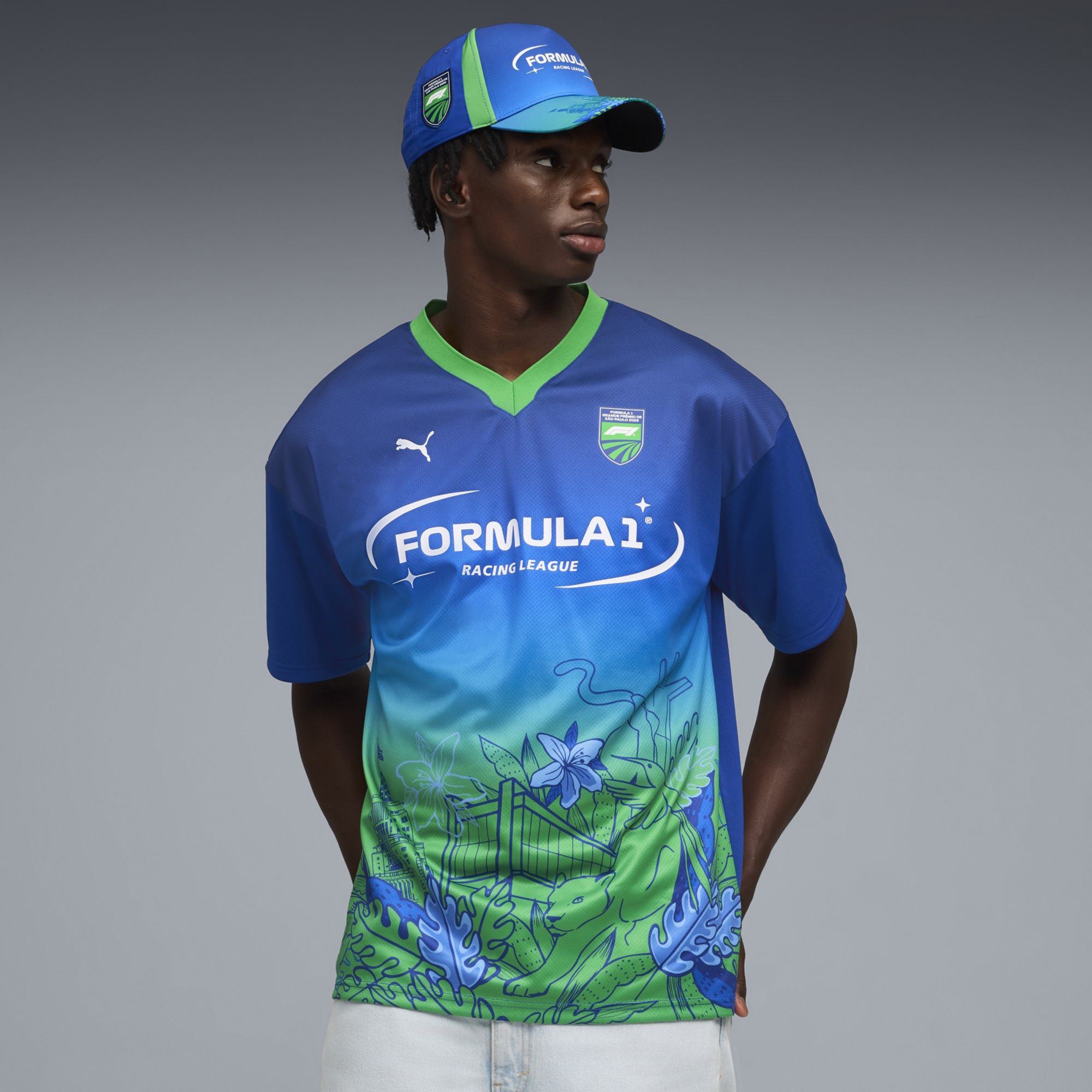 PUMA Men's Brazil Formula 1 Jersey