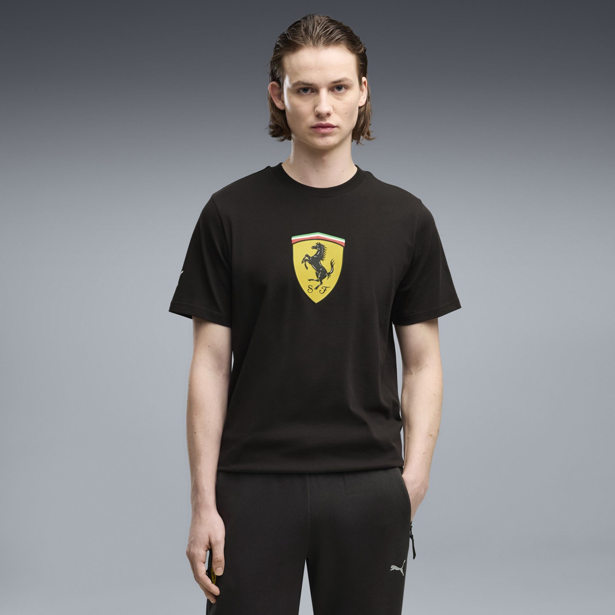 PUMA Men's Scuderia Ferrari Color Shield T-Shirt