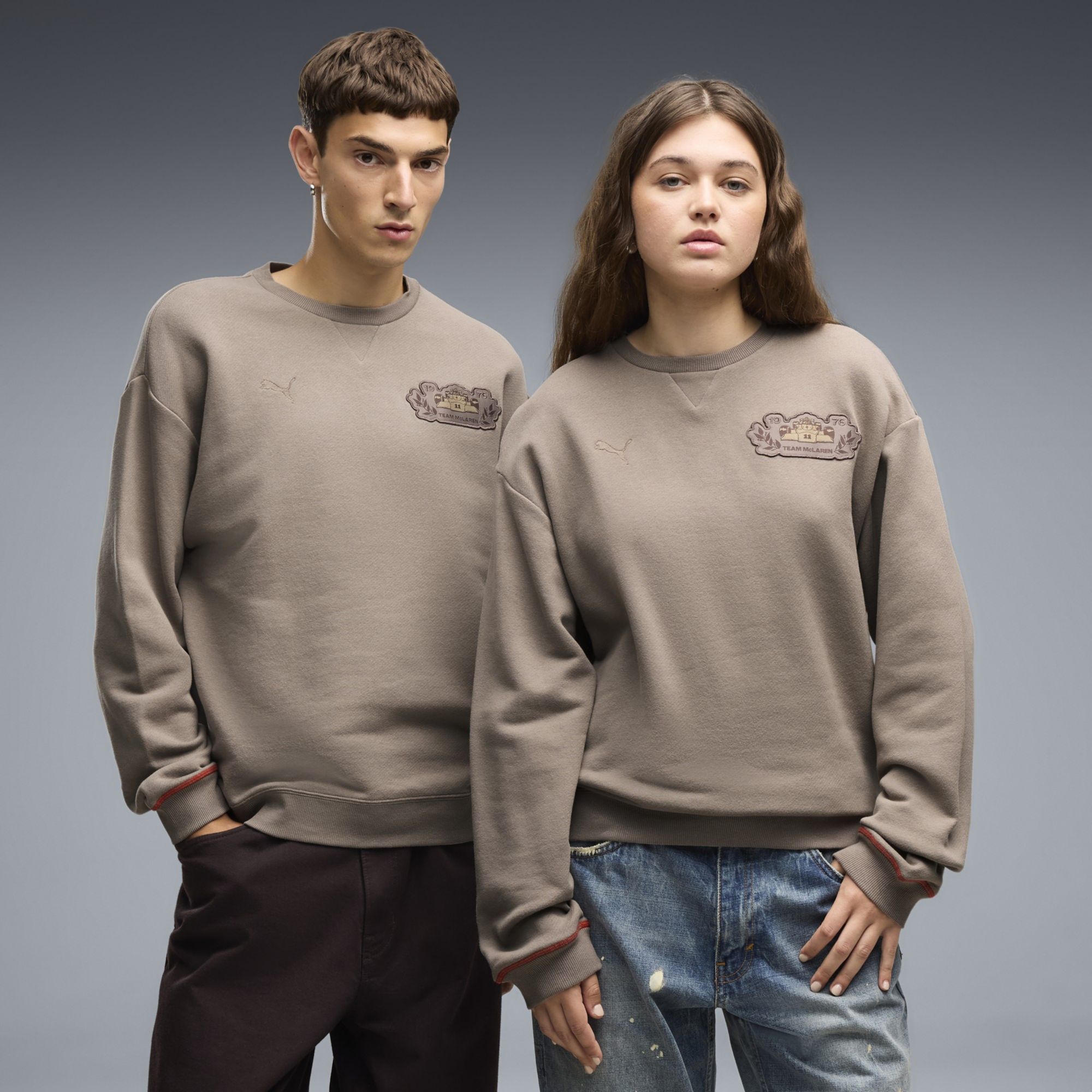 PUMA Men's F1 McLaren Racing Crewneck Sweatshirt