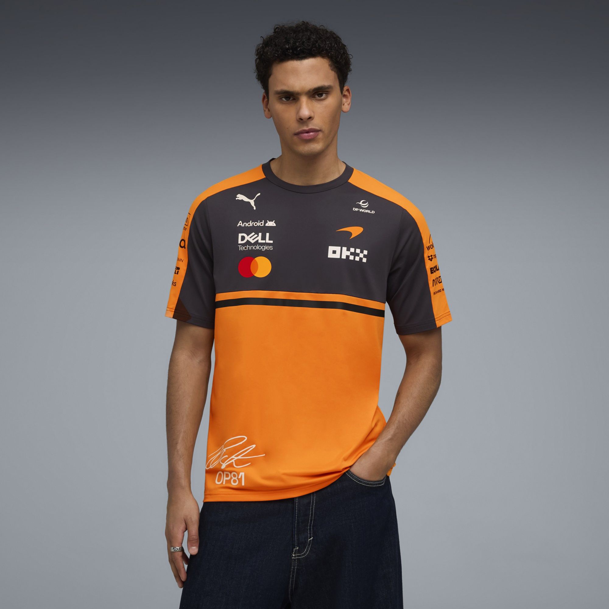 PUMA Men's McLaren Racing Oscar Piastri T-Shirt
