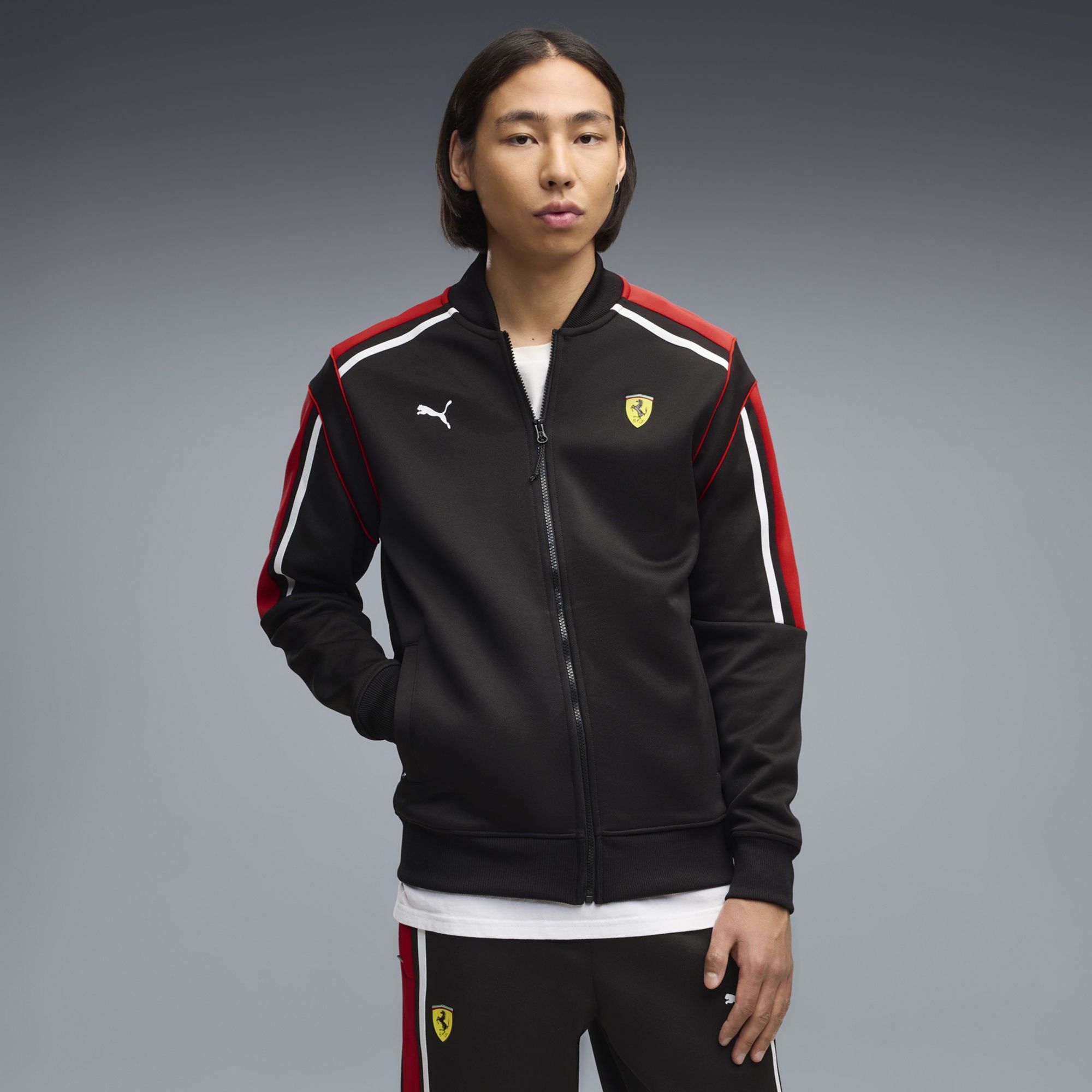 Puma Men's Auto Racing Ferrari Jacket
