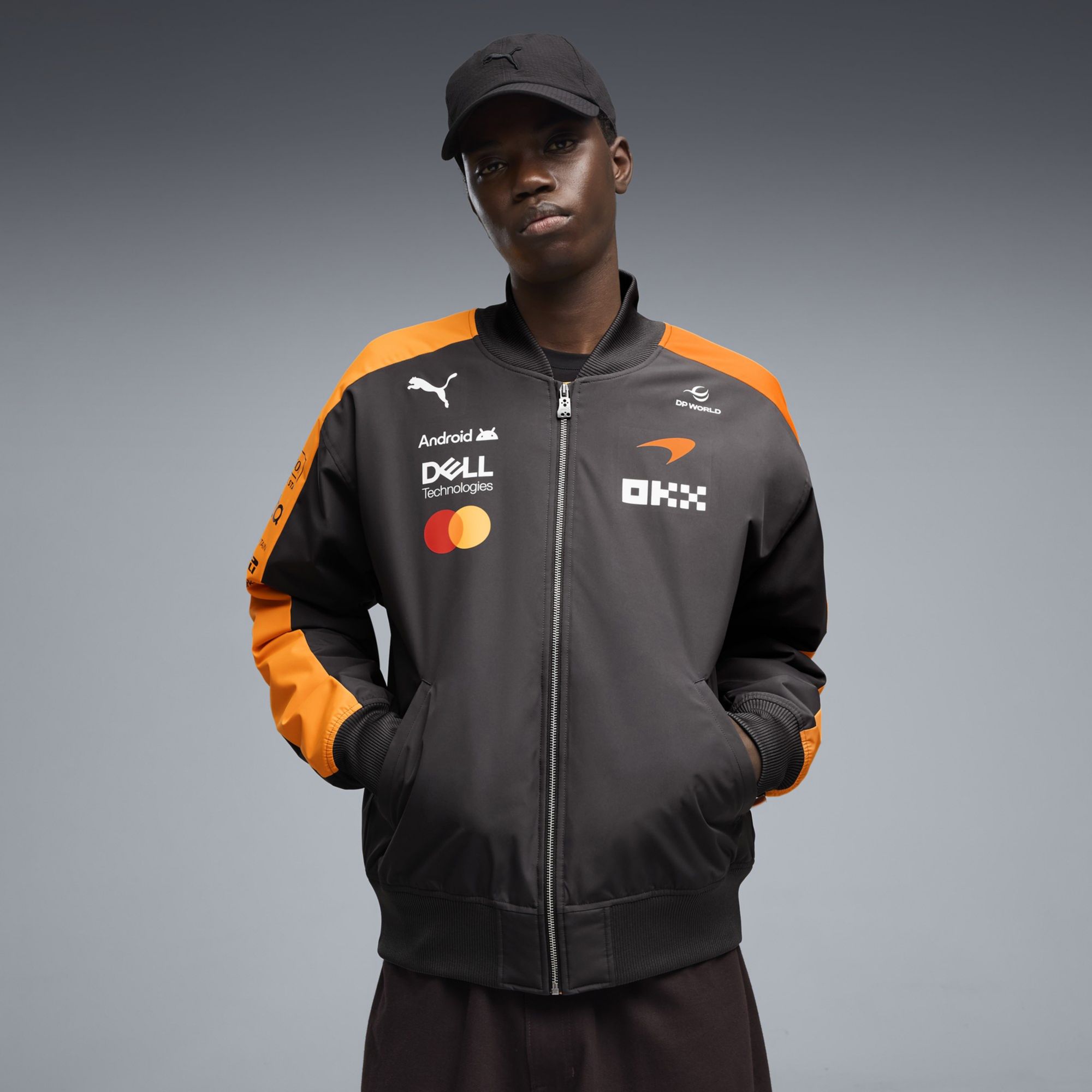 Puma Men's Auto Racing McLaren Bomber Jacket