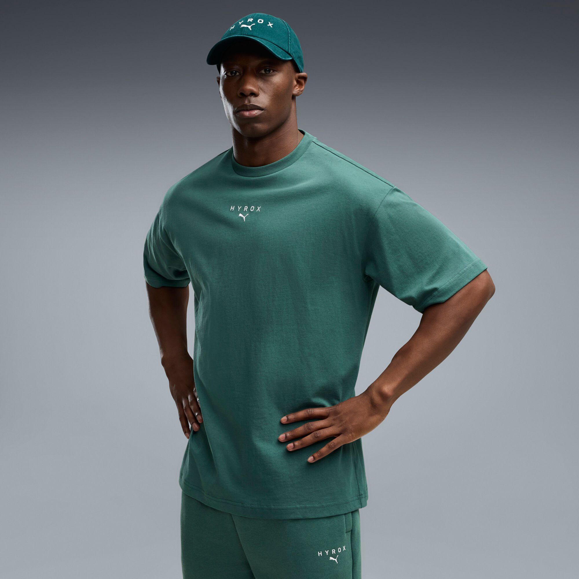 Puma x Hyrox Men's Cloudspun City Tank, Medium, Herb Garden