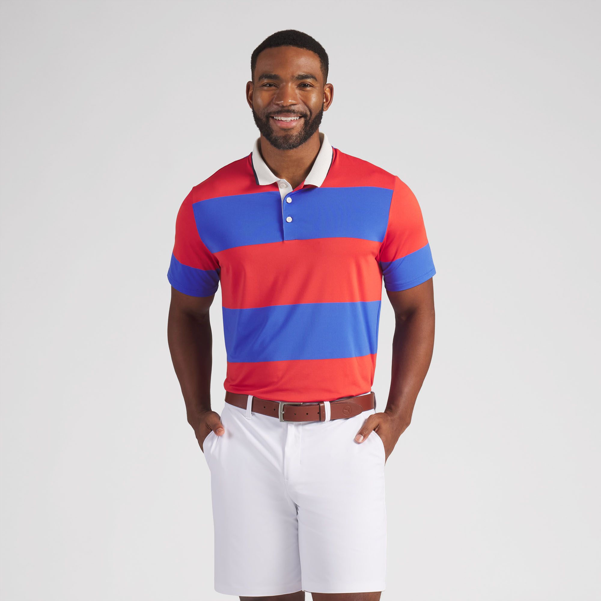 PUMA Men's CLOUDSPUN Rugby Golf Polo