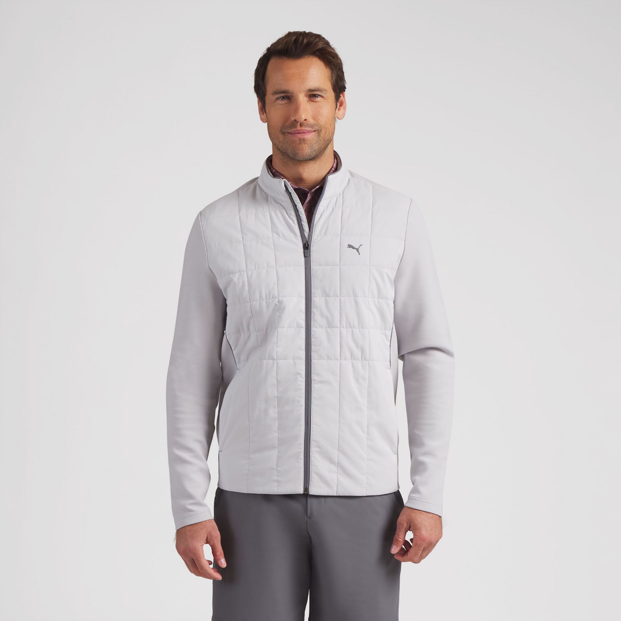 PUMA Men's CLOUDSPUN Fleece Hybrid LC Golf Jacket
