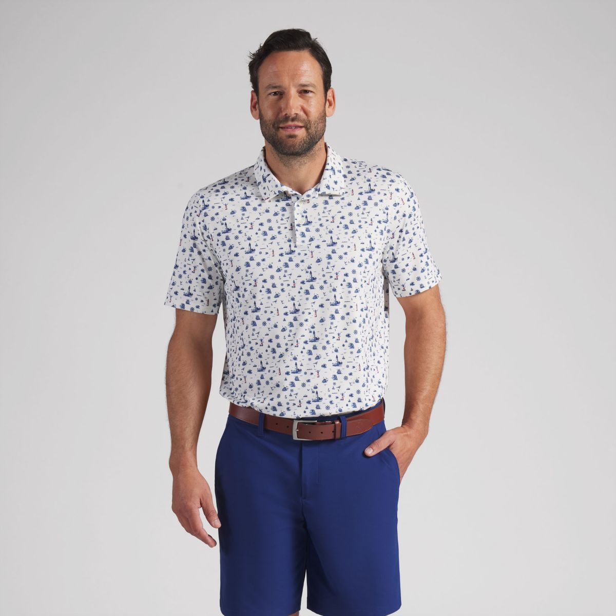 Eastside Golf Men's Snap Placket Golf Polo | Golf Galaxy