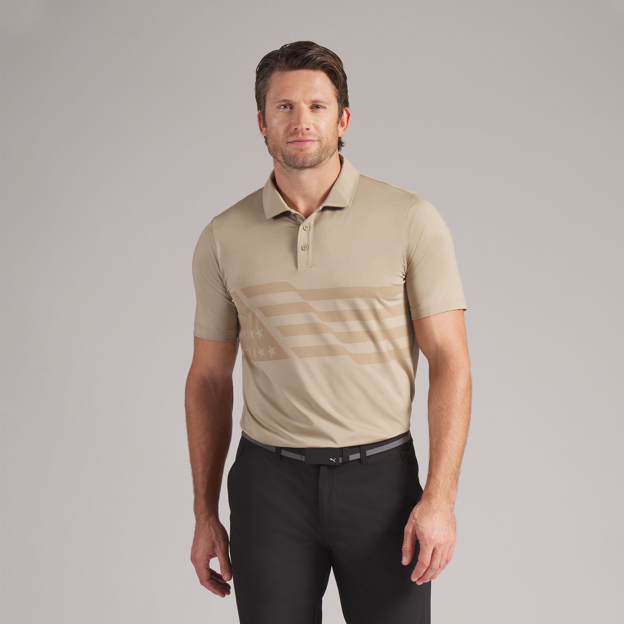 PUMA X Volition Men's Flag Golf Polo