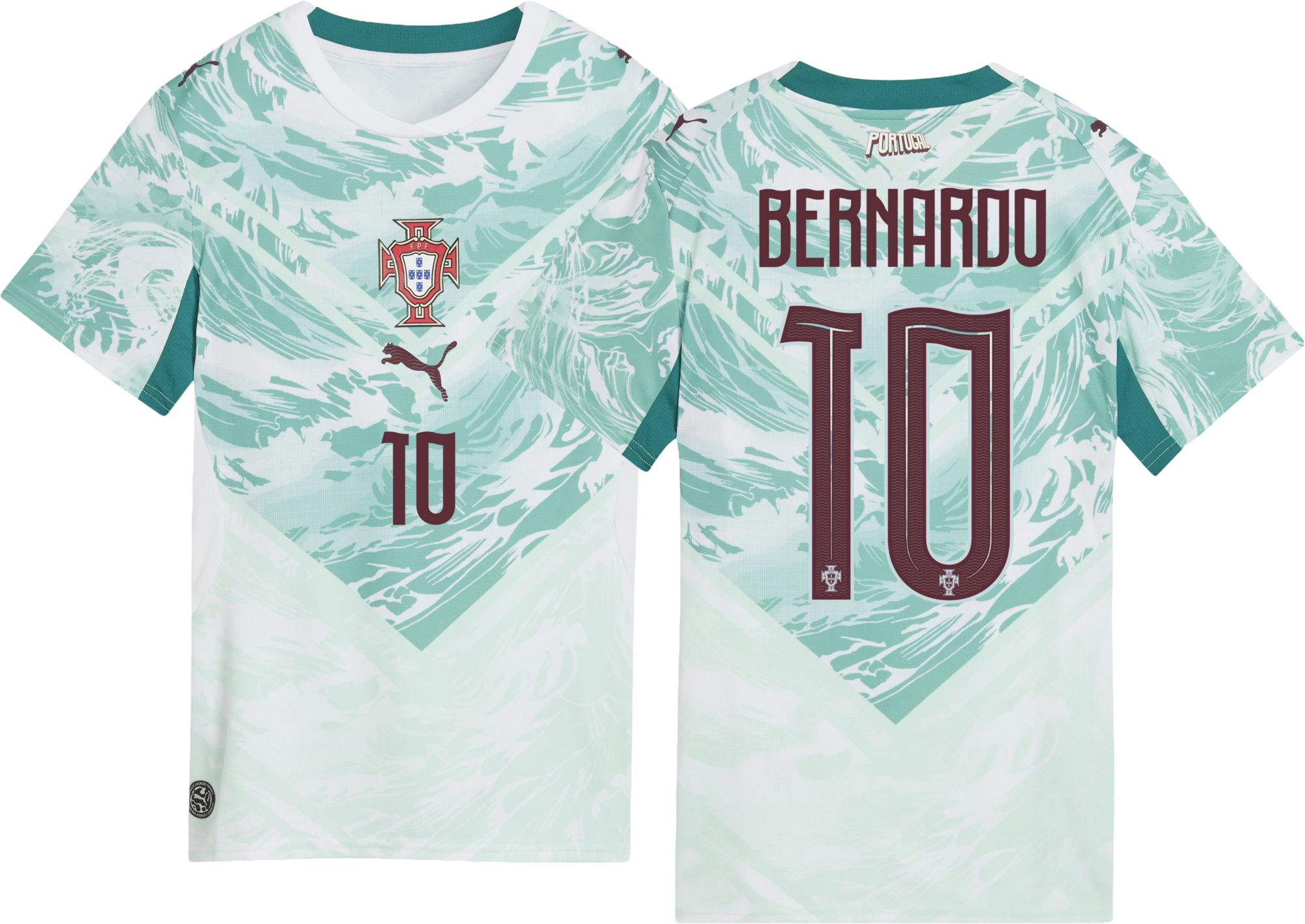PUMA Women's Portugal Bernardo Silva #10 2026 Away Replica Jersey