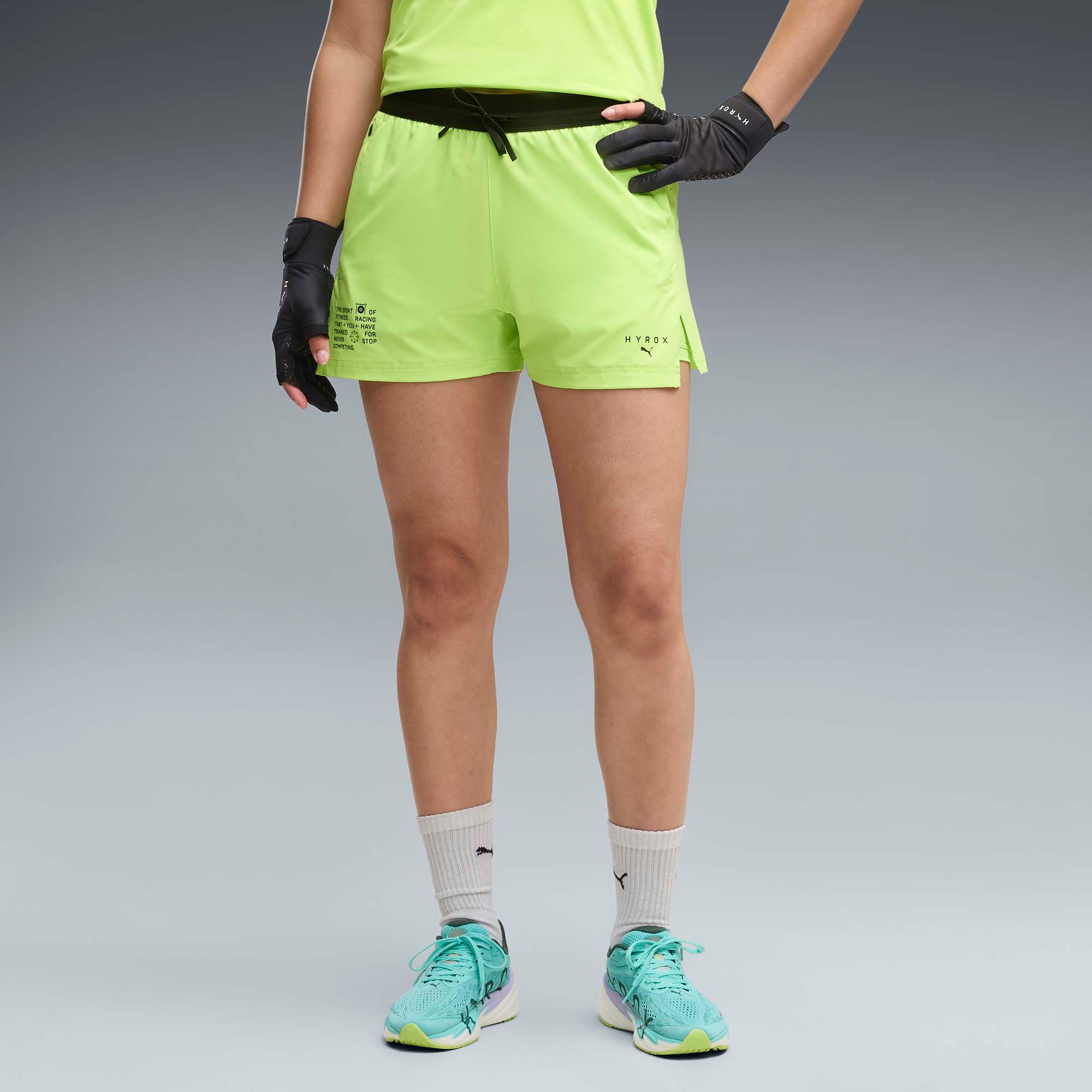 PUMA x HYROX Women's 3" 2-In-1 Biker Shorts